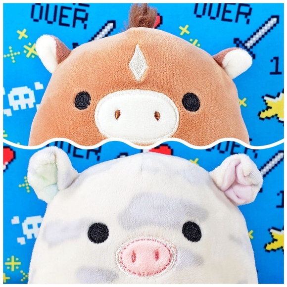 Squishmallow Harry & Rosie Flipamallow 5" UltraSoft Farm Pal Plush Toy NWT - Picture 1 of 12